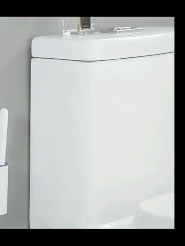 Wall-Mounted Silicone Toilet Brush - Ergonomic, Hygienic Design